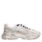 Dolce & Gabbana White Daymaster Low Top Men Sneakers Shoes
