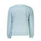 Cavalli Class Azzurro Cotton Men Sweatshirt