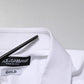 Dolce & Gabbana White Bib Cotton Poplin GOLD Men Formal Shirt