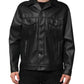 Dolce & Gabbana Black Polyester Button Down Biker Jacket