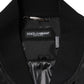 Dolce & Gabbana Black Cargo Windbraker Logo Mania Jacket