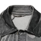 Dolce & Gabbana Gray Washed Cotton Stretch Denim Jacket