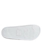 Dolce & Gabbana White Leather Slides Sandals Beachwear Shoes