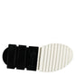 Dolce & Gabbana White Black Low Top Sorrento Sneakers Shoes