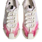 Dolce & Gabbana White NS1 Lace Up Low Top Sneakers Shoes