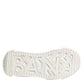 Dolce & Gabbana White NS1 Lace Up Low Top Sneakers Shoes