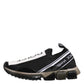 Dolce & Gabbana Black Sorrento Slip On Low Top Sneakers Shoes