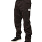 Dolce & Gabbana Brown Cotton Stretch Cargo Men Trouser Pants