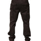 Dolce & Gabbana Brown Cotton Stretch Cargo Men Trouser Pants
