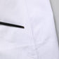Dolce & Gabbana White Cotton Dress Slim Formal Trouser Pants