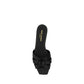 Saint Laurent Black Calf Leather Bos Taurus Strap-On Sandals