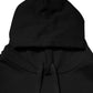 Dolce & Gabbana Black Cotton DG Milano Logo Print Hoodie Sweater