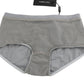 Dolce & Gabbana Underwear Silver With Net Silk Bottoms