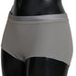 Dolce & Gabbana Underwear Silver With Net Silk Bottoms