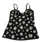 Dolce & Gabbana Black Daisy Print Dress Lingerie Chemisole