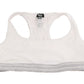 Dolce & Gabbana White Cotton Sport Stretch Bra Underwear