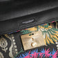 Dolce & Gabbana Multicolor Jacquard Floral Document Briefcase Bag