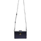 Dolce & Gabbana Blue DG BOX Lambskin Leather Crossbody Strap Bag