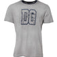 Dolce & Gabbana Gray DG Graphic Print Cotton Crewneck T-shirt