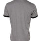 Dolce & Gabbana Gray Sacred Heart Cotton Crew Neck T-shirt