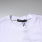 Dolce & Gabbana White Logo Crew Neck Short Sleeves T-shirt