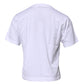 Dolce & Gabbana White Logo Crew Neck Short Sleeves T-shirt