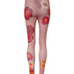 Dolce & Gabbana Pink Floral Leggings Stretch Waist Pants