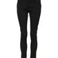Dolce & Gabbana Black Cotton Skinny Mid Waist Denim Jeans