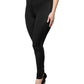 Dolce & Gabbana Black Nylon Leggings Stretch Pants
