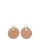 Fendi Pink Plexiglass Earrings