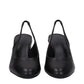 Max Mara Black Leather High Heel Pumps