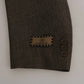 Dolce & Gabbana Brown Single Breasted Wool Suit