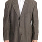 Dolce & Gabbana Brown Single Breasted Wool Suit