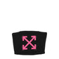 Off-White Black Cotton Facemask