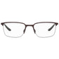 Under Armour Brown Metal Glasses (Frames)