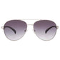 Kenneth Cole Gray Metal Sunglasses