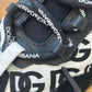 Dolce & Gabbana Black Logo Lace Up Low Top NS1 Sneakers Shoes