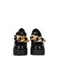 Stella McCartney Black Leather Platform Loafers