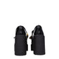 Stella McCartney Black Leather Platform Loafers