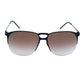 Italia Independent Black Metal Sunglasses