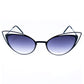 Italia Independent Black Metal Sunglasses