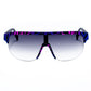 Italia Independent Purple Acetate Sunglasses