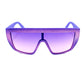 Italia Independent Purple Acetate Sunglasses