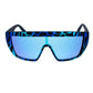 Italia Independent Blue Acetate Sunglasses