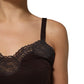 Dolce & Gabbana Dark Brown Lace Trim Wool Sleeveless Tank Top