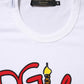 Dolce & Gabbana White DG Loves Moscow Cotton Crew Neck T-shirt