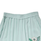 Dolce & Gabbana Green Floral Garterized Straight Pajama Pants