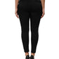 Dolce & Gabbana Black Acetate HighWaist Tapered Trouser Pants