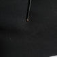 Dolce & Gabbana Black Acetate HighWaist Tapered Trouser Pants