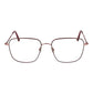 Andy Wolf Burgundy Metal Glasses (Frames)